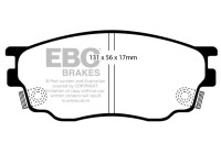 Brake pad set, disc brake DP1464 EBC