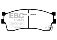 Brake pad set, disc brake DP1475 EBC