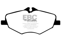 Brake pad set, disc brake DP1488 EBC