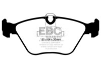 Brake pad set, disc brake DP1552 EBC