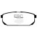 Brake pad set, disc brake DP1559 EBC