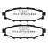 Brake Pad Set, disc brake DP1584 EBC