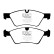 Brake Pad Set, disc brake DP1592 EBC