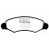 Brake pad set, disc brake DP1598 EBC