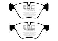 Brake pad set, disc brake DP1600 EBC