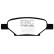 Brake pad set, disc brake DP1704 EBC