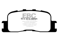 Brake pad set, disc brake DP1716 EBC