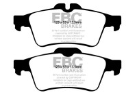 Brake pad set, disc brake DP1749 EBC