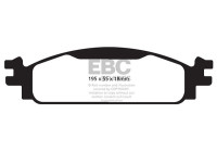Brake pad set, disc brake DP1825 EBC