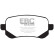 Brake pad set, disc brake DP1840 EBC