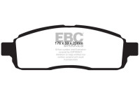 Brake pad set, disc brake DP1843 EBC