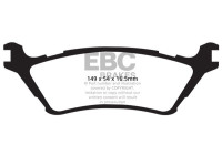 Brake pad set, disc brake DP1891 EBC