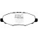 Brake pad set, disc brake DP1924 EBC