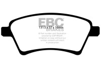 Brake pad set, disc brake DP1925 EBC