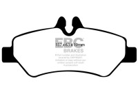 Brake pad set, disc brake DP1927 EBC