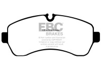 Brake pad set, disc brake DP1928 EBC