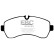 Brake pad set, disc brake DP1928 EBC