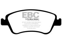 Brake pad set, disc brake DP1948 EBC