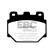 Brake pad set, disc brake DP195 EBC