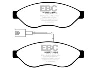 Brake pad set, disc brake DP19682 EBC
