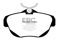 Brake pad set, disc brake DP1971 EBC