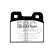 Brake pad set, disc brake DP218 EBC