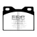 Brake pad set, disc brake DP2202 EBC
