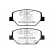 Brake Pad Set, disc brake DP22351 EBC