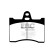 Brake pad set, disc brake DP227 EBC