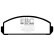 Brake pad set, disc brake DP271 EBC