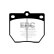 Brake pad set, disc brake DP273 EBC
