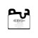 Brake pad set, disc brake DP283 EBC