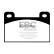 Brake pad set, disc brake DP288 EBC