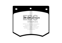 Brake pad set, disc brake DP291 EBC