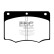 Brake pad set, disc brake DP296 EBC
