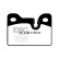 Brake pad set, disc brake DP342 EBC