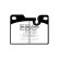 Brake pad set, disc brake DP346 EBC