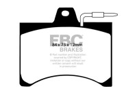 Brake pad set, disc brake DP349 EBC