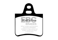 Brake pad set, disc brake DP350 EBC