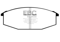 Brake pad set, disc brake DP352 EBC