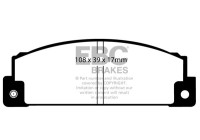Brake pad set, disc brake DP372 EBC