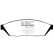 Brake pad set, disc brake DP374 EBC