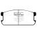 Brake pad set, disc brake DP383 EBC
