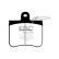 Brake pad set, disc brake DP406 EBC