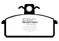 Brake pad set, disc brake DP4104 EBC