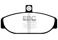 Brake pad set, disc brake DP435 EBC