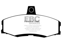 Brake pad set, disc brake DP438 EBC