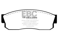 Brake pad set, disc brake DP452 EBC