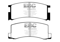 Brake pad set, disc brake DP457 EBC