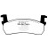 Brake pad set, disc brake DP484 EBC